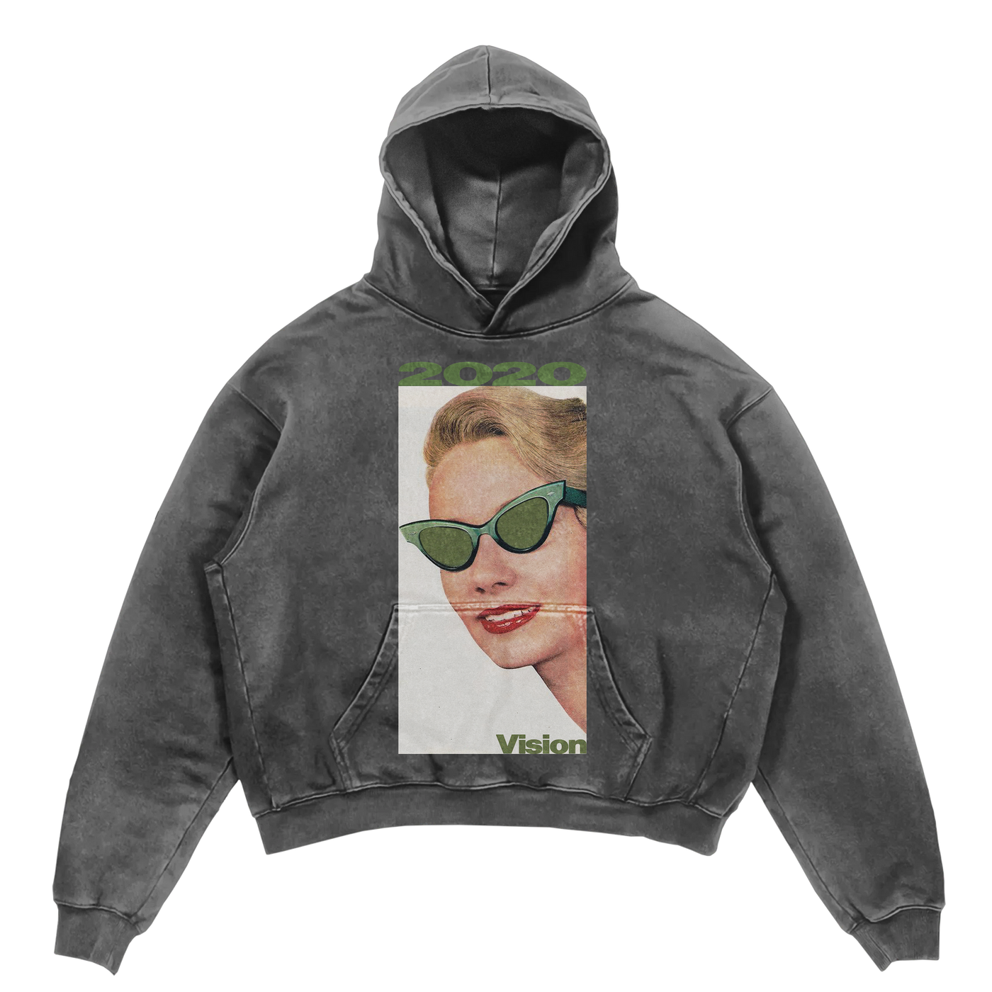 2020 Vision Hoodie - Grey - Front