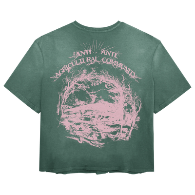 ANTI-ANTI Tee - Green - Back