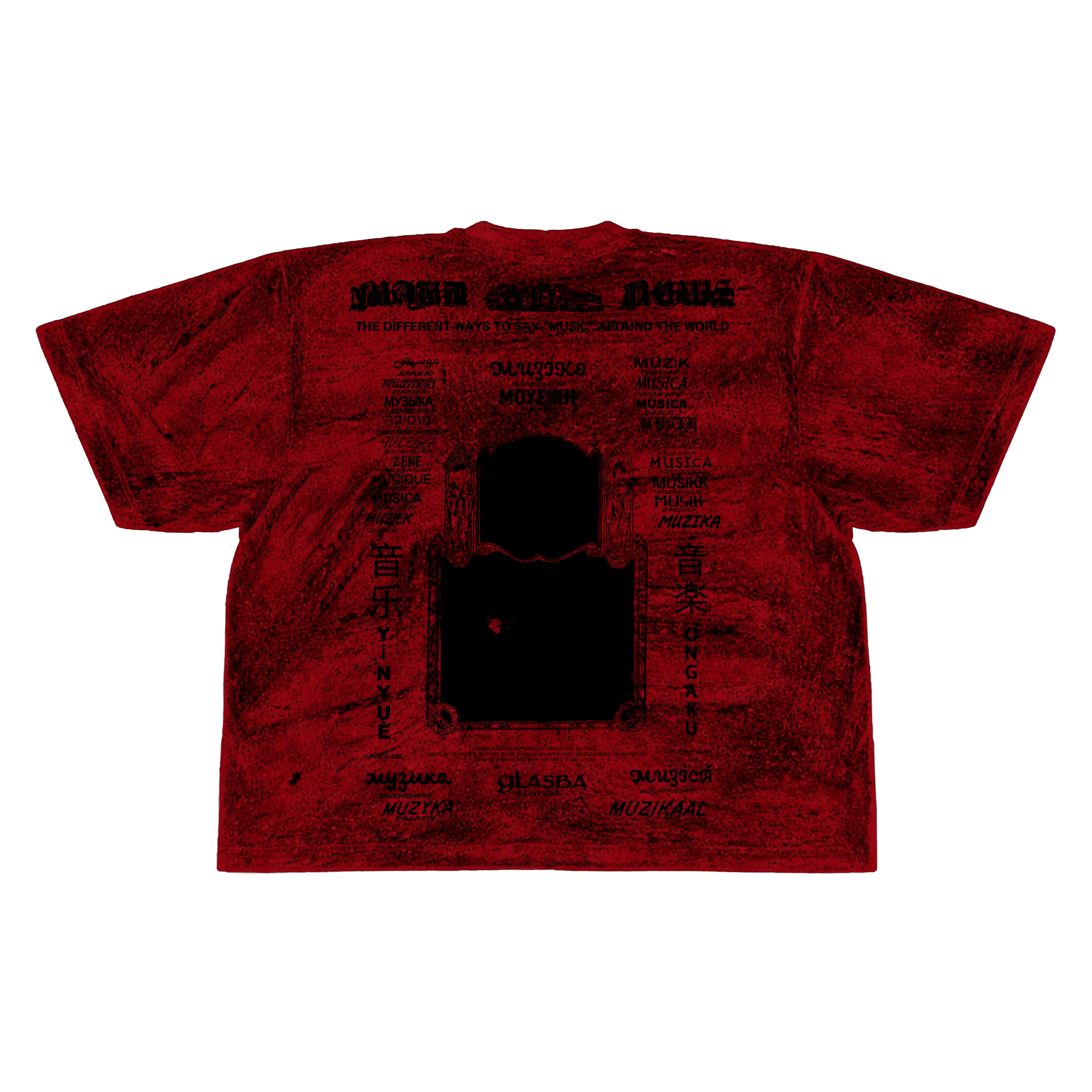 Music News Noise Tee (BLK)
