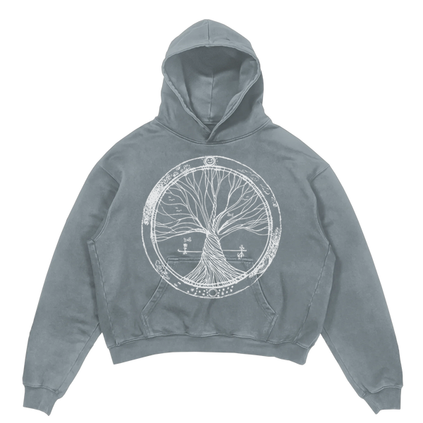 Circle of Life Hoodie - Sage - Front