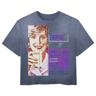 Cough Syrup Tee - Blue - Front