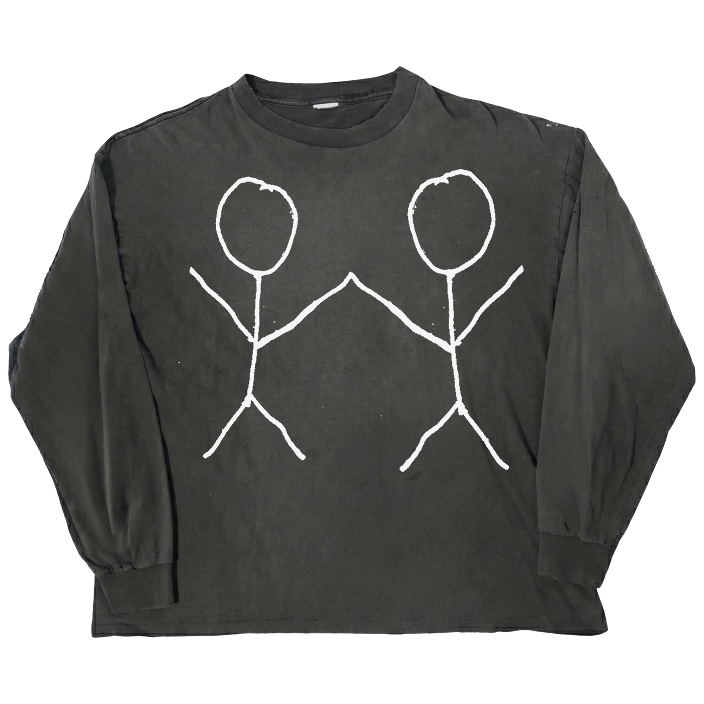 Friends L/S Tee - Black - Front