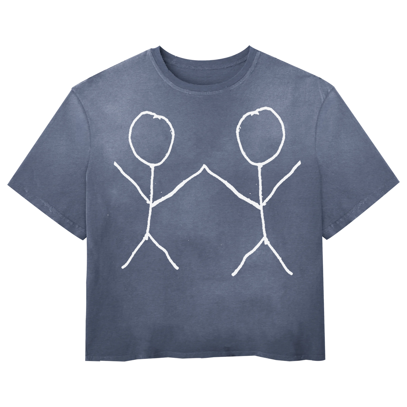 Friends Tee - Blue - Front