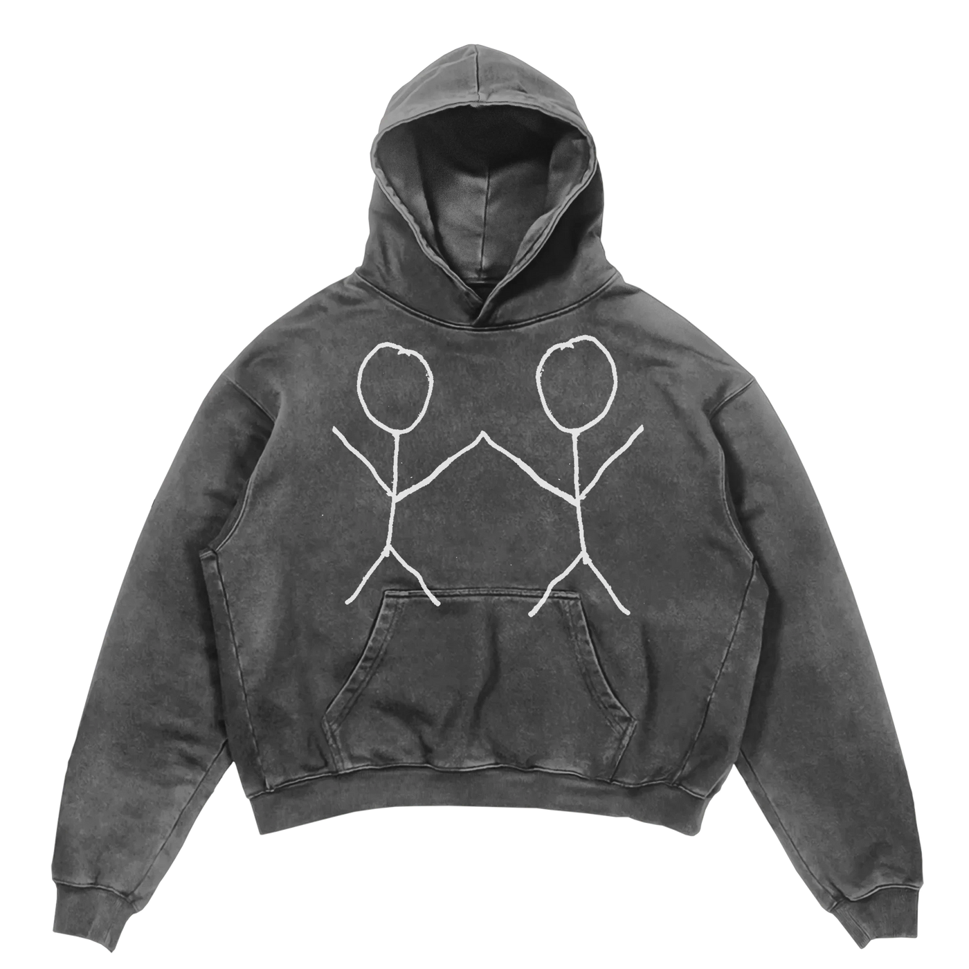 Friends Hoodie - Grey - Front