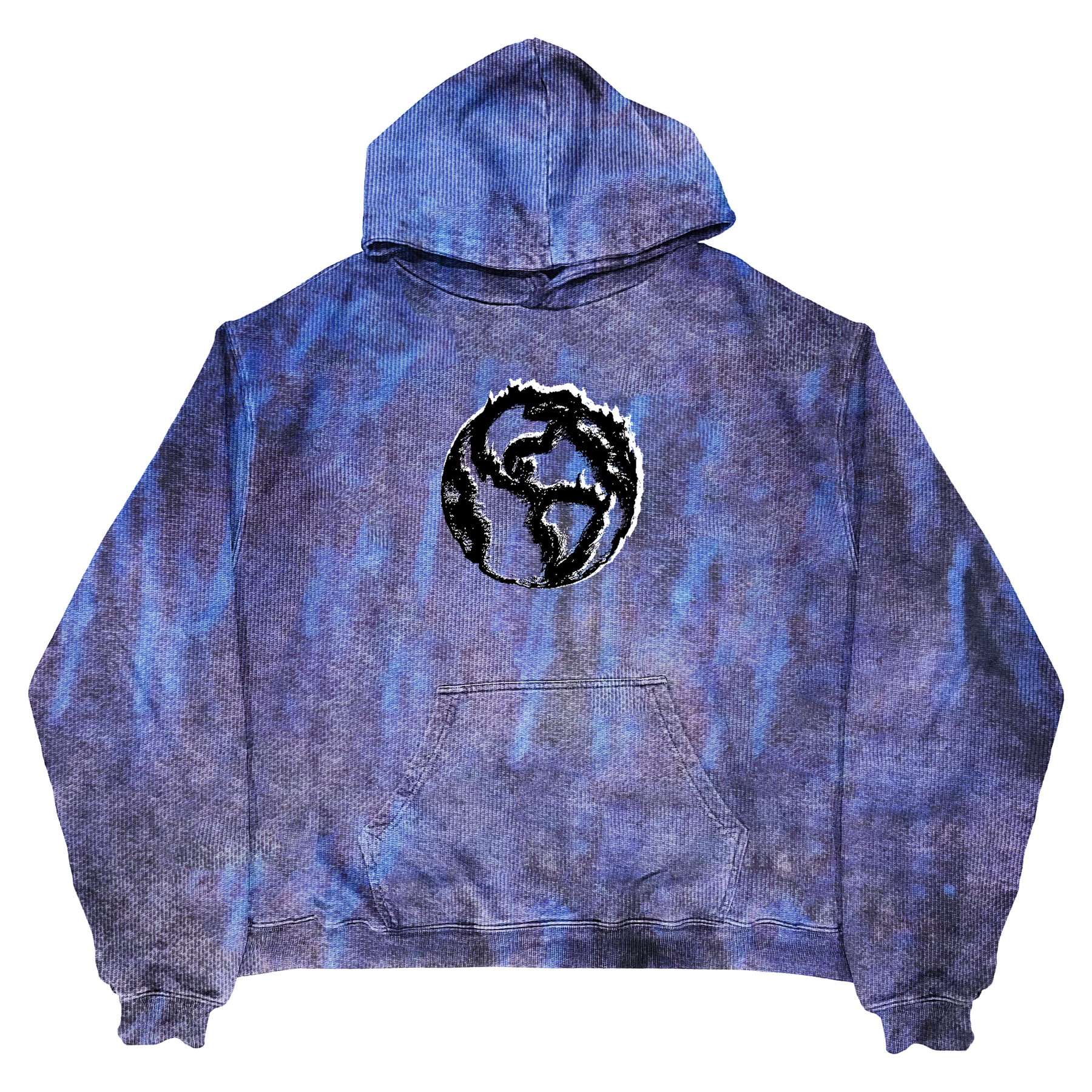 CIRCLE BURNING HOODIE