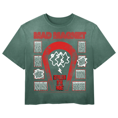 MAGNET Tee - Green - Front