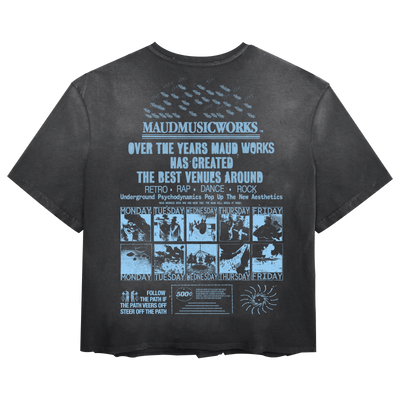 Music Works Tee - Black - Back