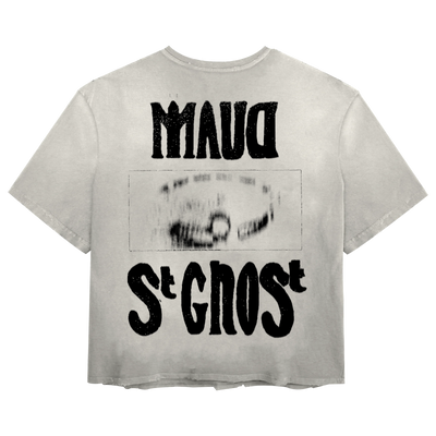 St Ghost Tee - White - Back
