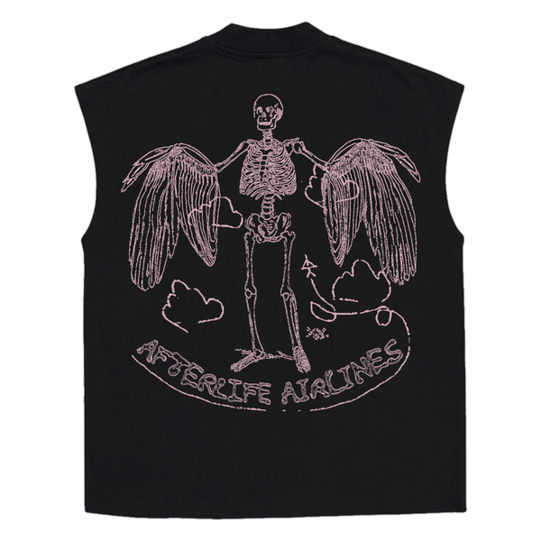 Departure Sleeveless Tee - Black - Back