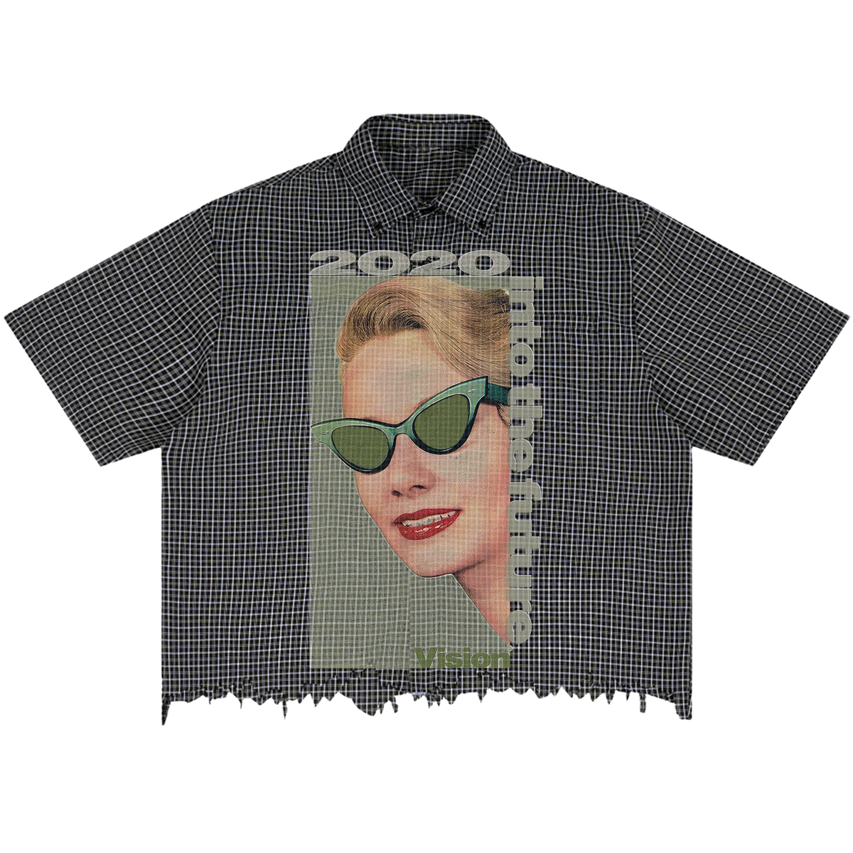 2020 Vision Distress Button Up