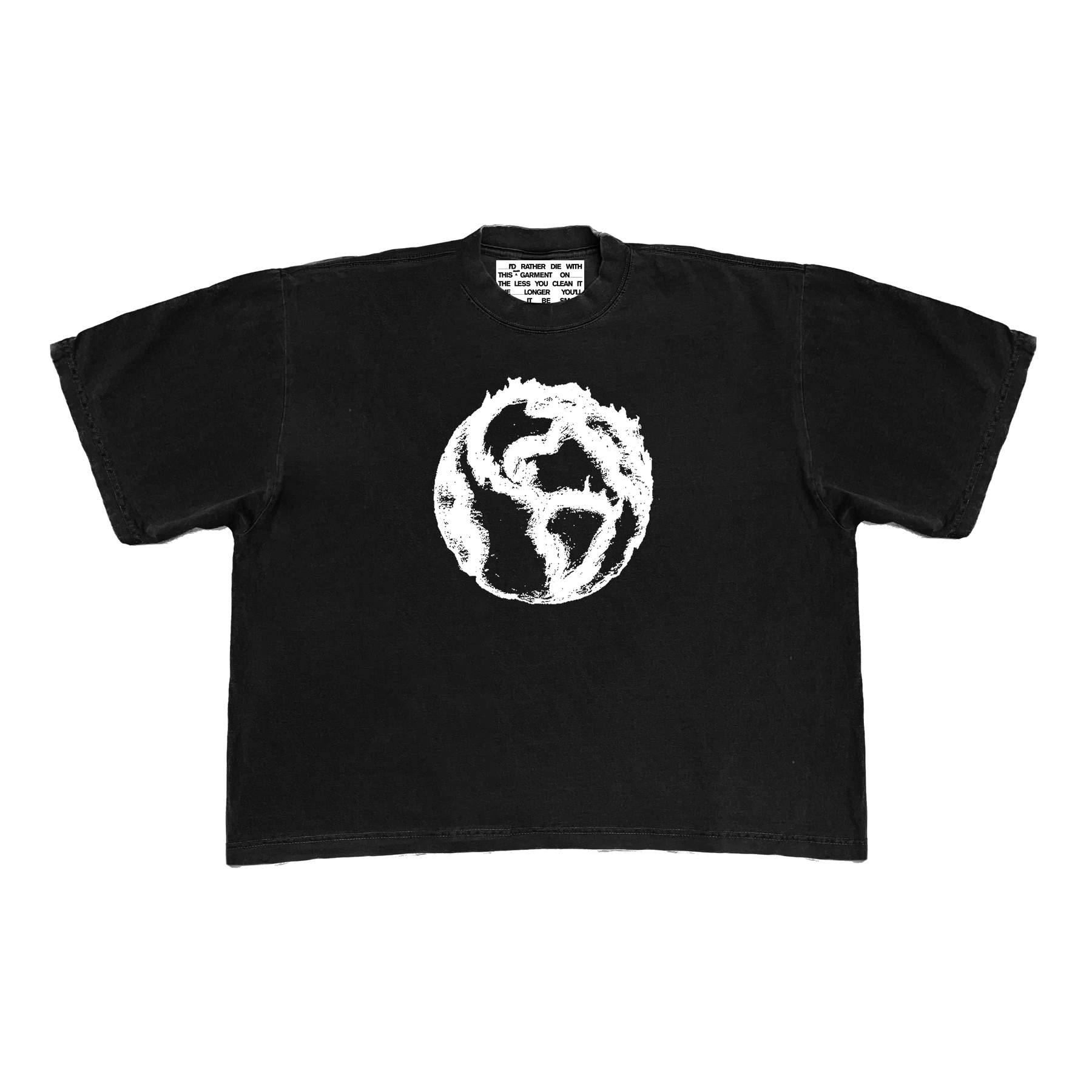 GLOBE TEE (BLACK)