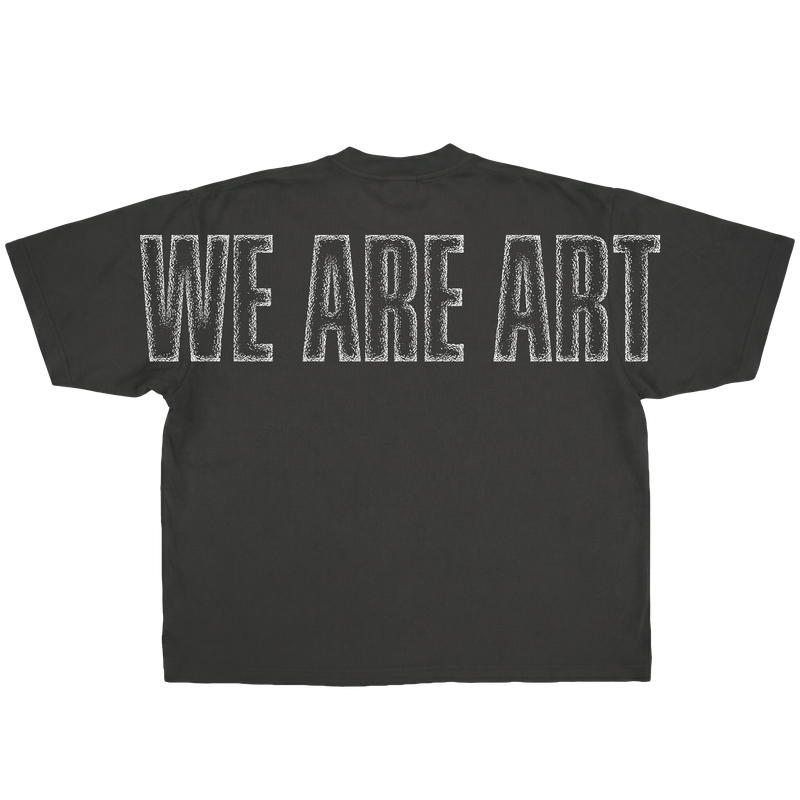 SHADOW TEE (White Graphics)