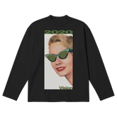 2020 Vision Baggy L/S Tee - Black - Front