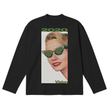 2020 Vision Baggy L/S Tee - Black - Front