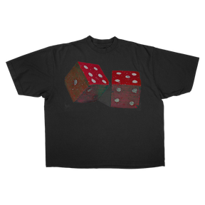 Dice Drop Tee - Black - Front