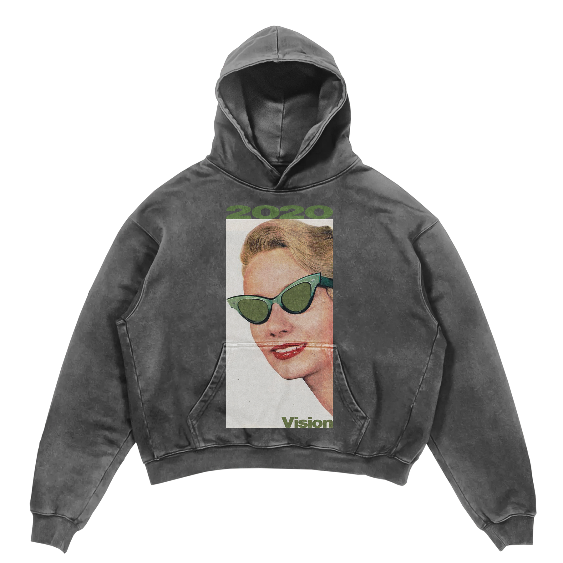 2020 Vision Hoodie - Grey - Front