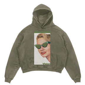 2020 Vision Hoodie - Olive - Front