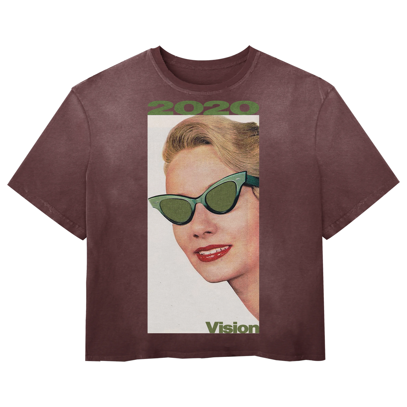 2020 Vision Tee - Red - Front