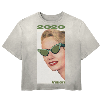 2020 Vision Tee - White - Front