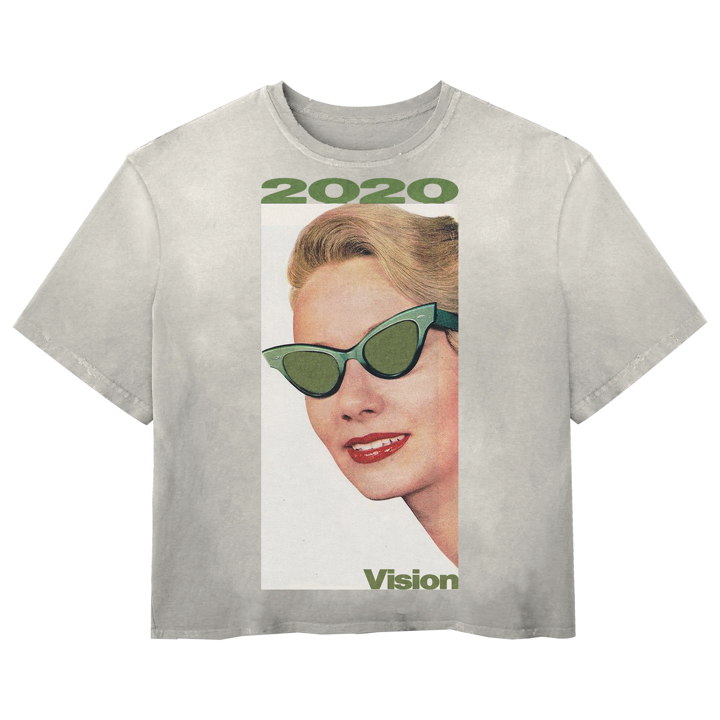 2020 Vision Tee - White - Front