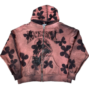 ROCK HOUSE BUTTERFLY ZIP-UP
