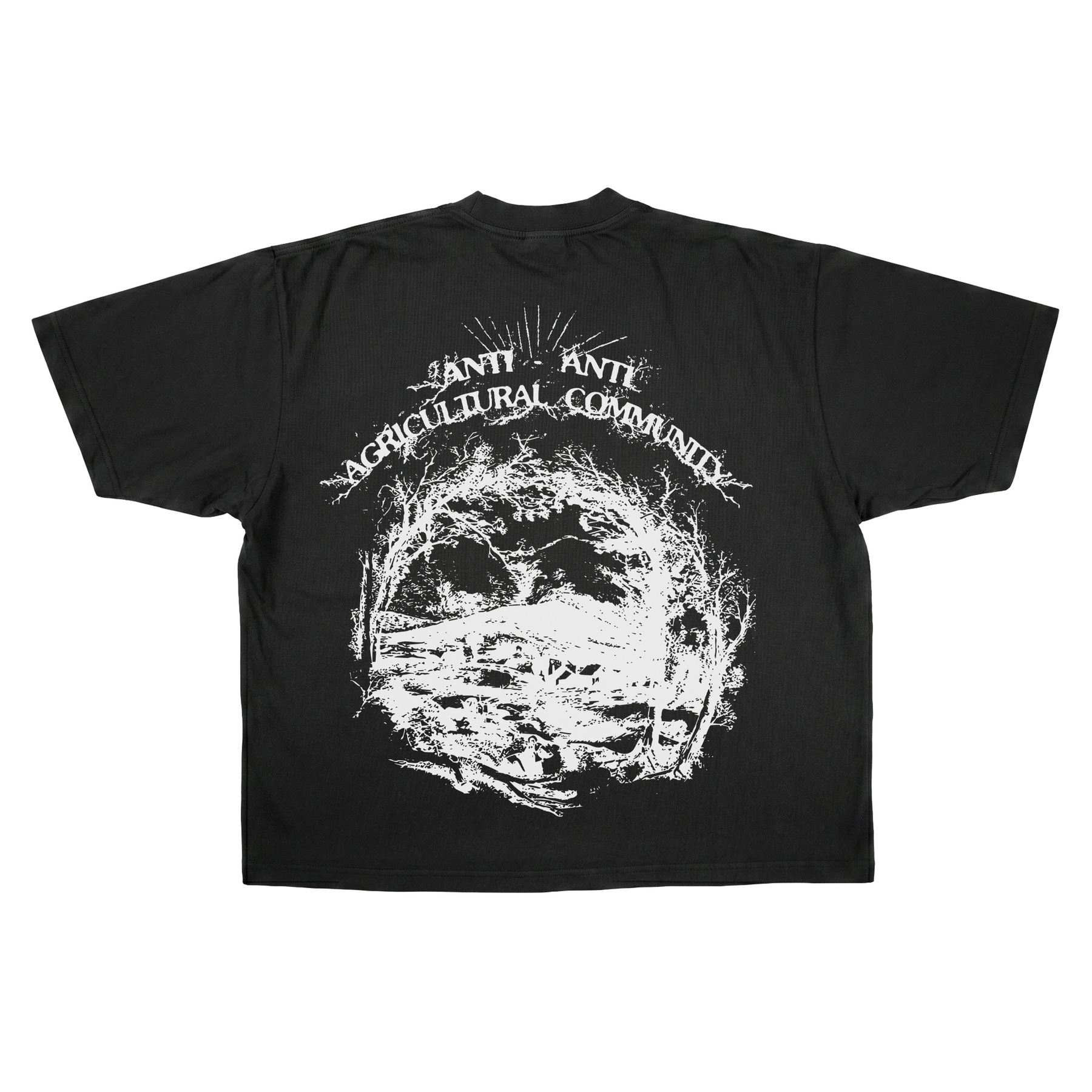 ANTI-ANTI Drop Tee - Black - Back