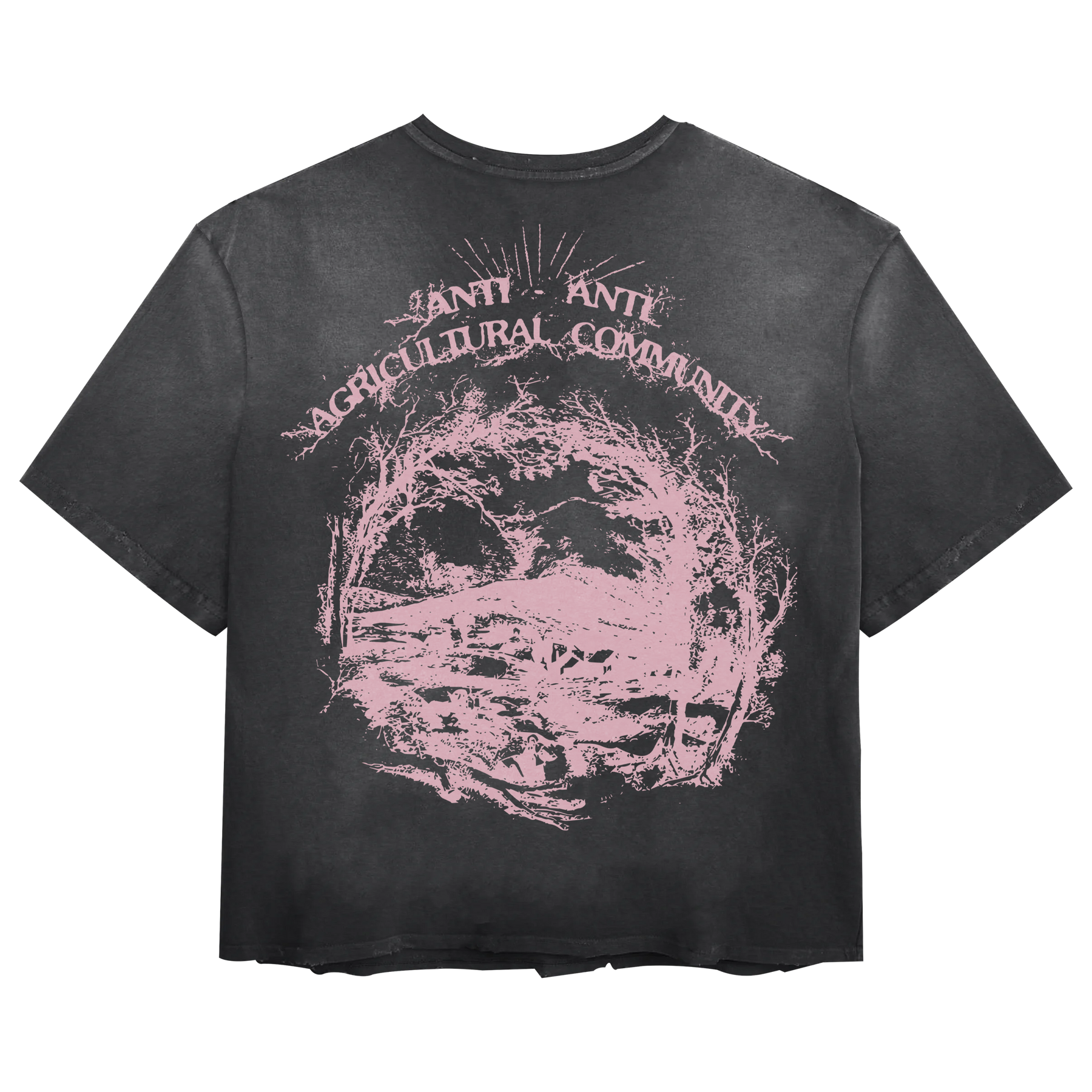 ANTI-ANTI Tee - Black - Back