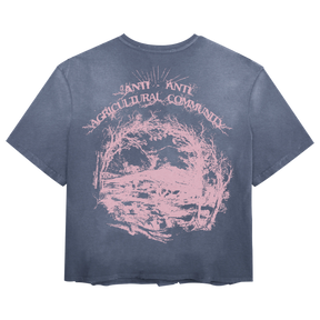 ANTI-ANTI Tee - Blue - Back