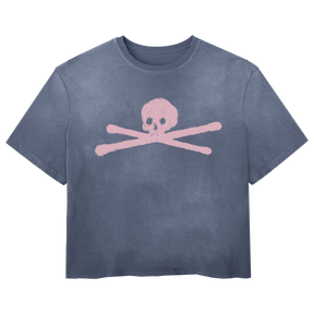 ANTI-ANTI Tee - Blue - Front