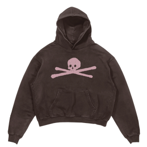ANTI-ANTI Hoodie - Brown - Front