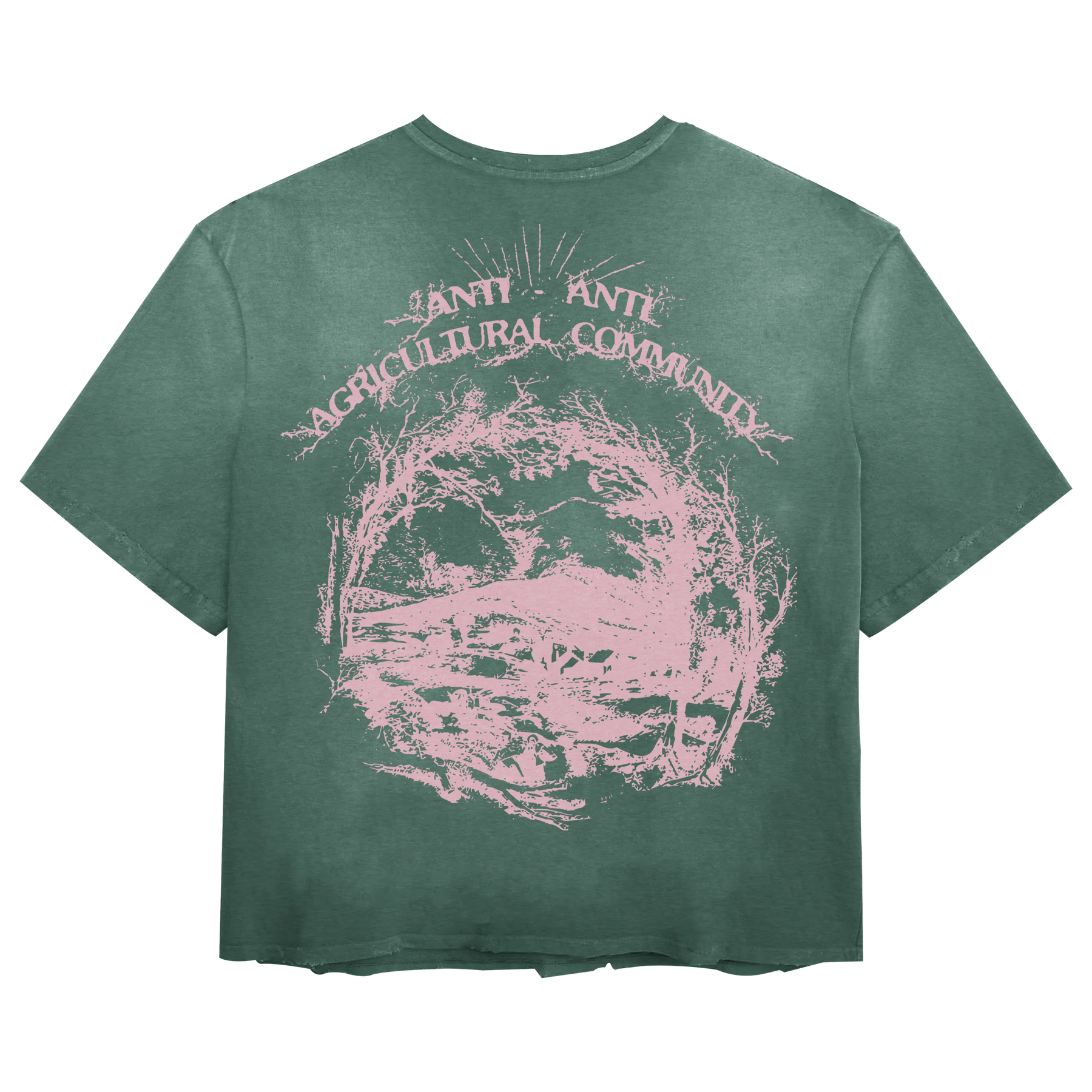 ANTI-ANTI Tee - Green - Back