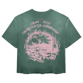 ANTI-ANTI Tee - Green - Back