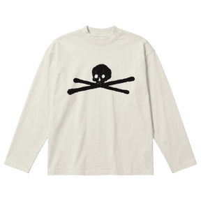 ANTI-ANTI Baggy L/S Tee - Off White - Front