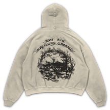 ANTI-ANTI Hoodie - Sand - Back