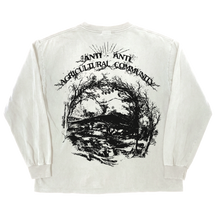 ANTI-ANTI L/S Tee - White - Back
