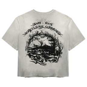 ANTI-ANTI Tee - White - Back