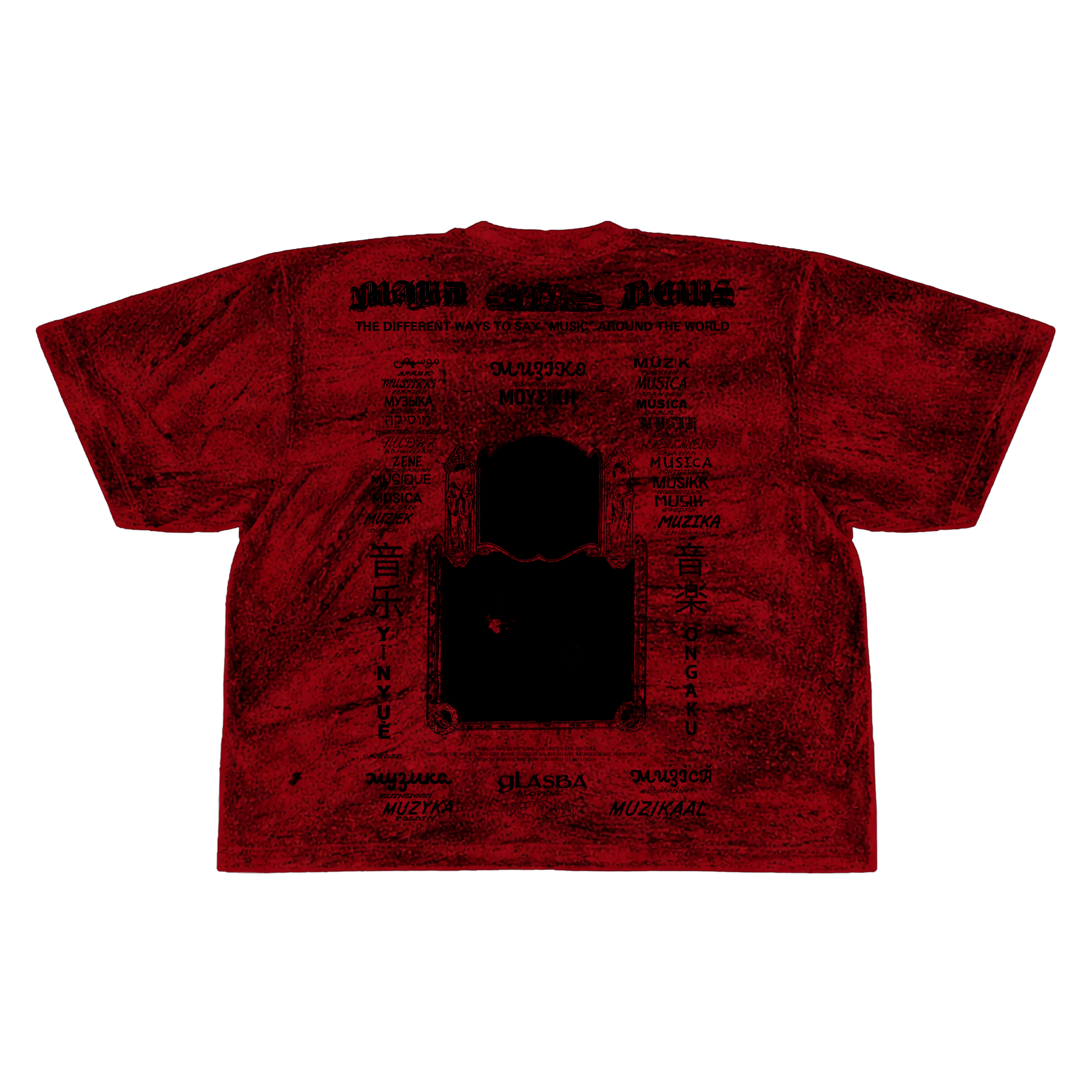 Music News Noise Tee (BLK)