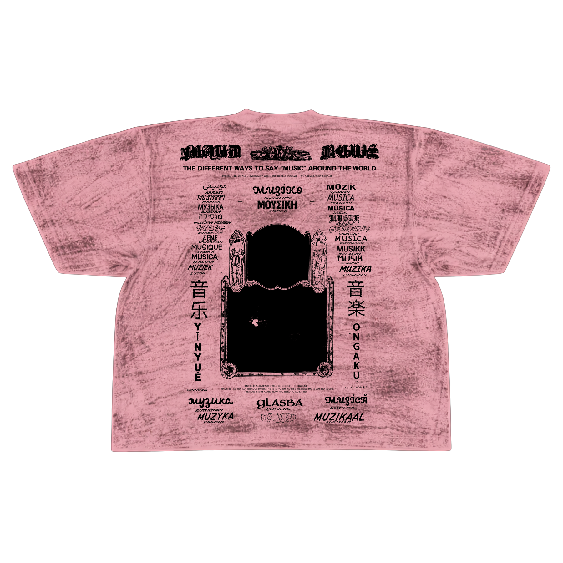Music News Noise Tee (BLK)