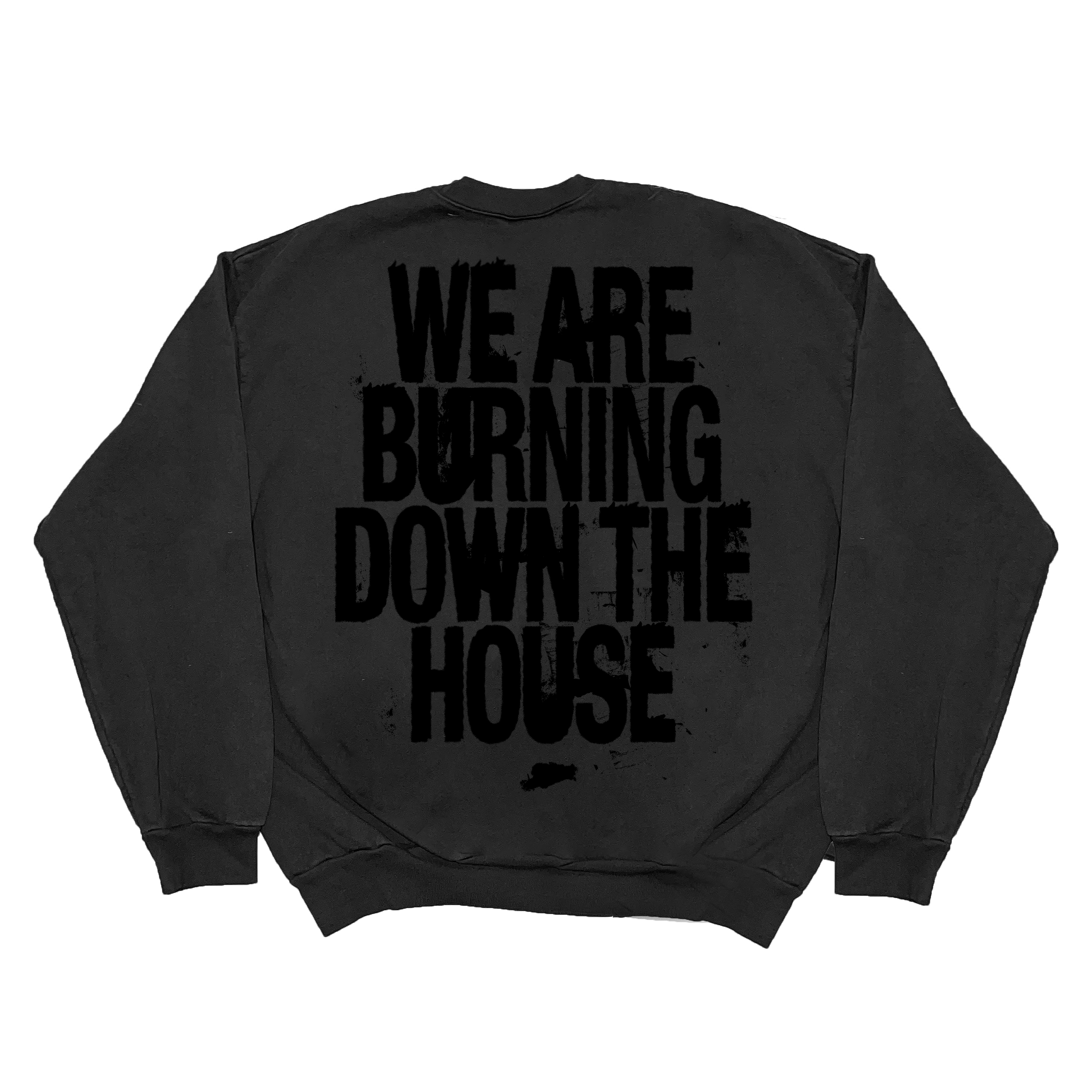 BURNING CREWNECK