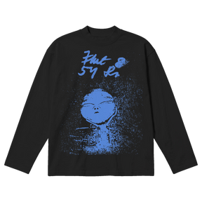 Alien Baggy L/S Tee - Black - Front