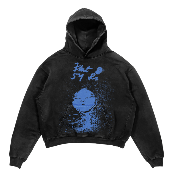 Alien Hoodie - Black - Front