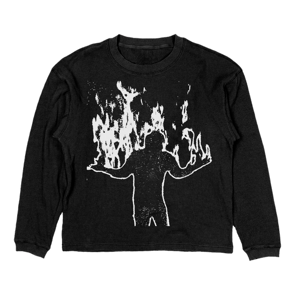 Burning Thermal - Black - Front