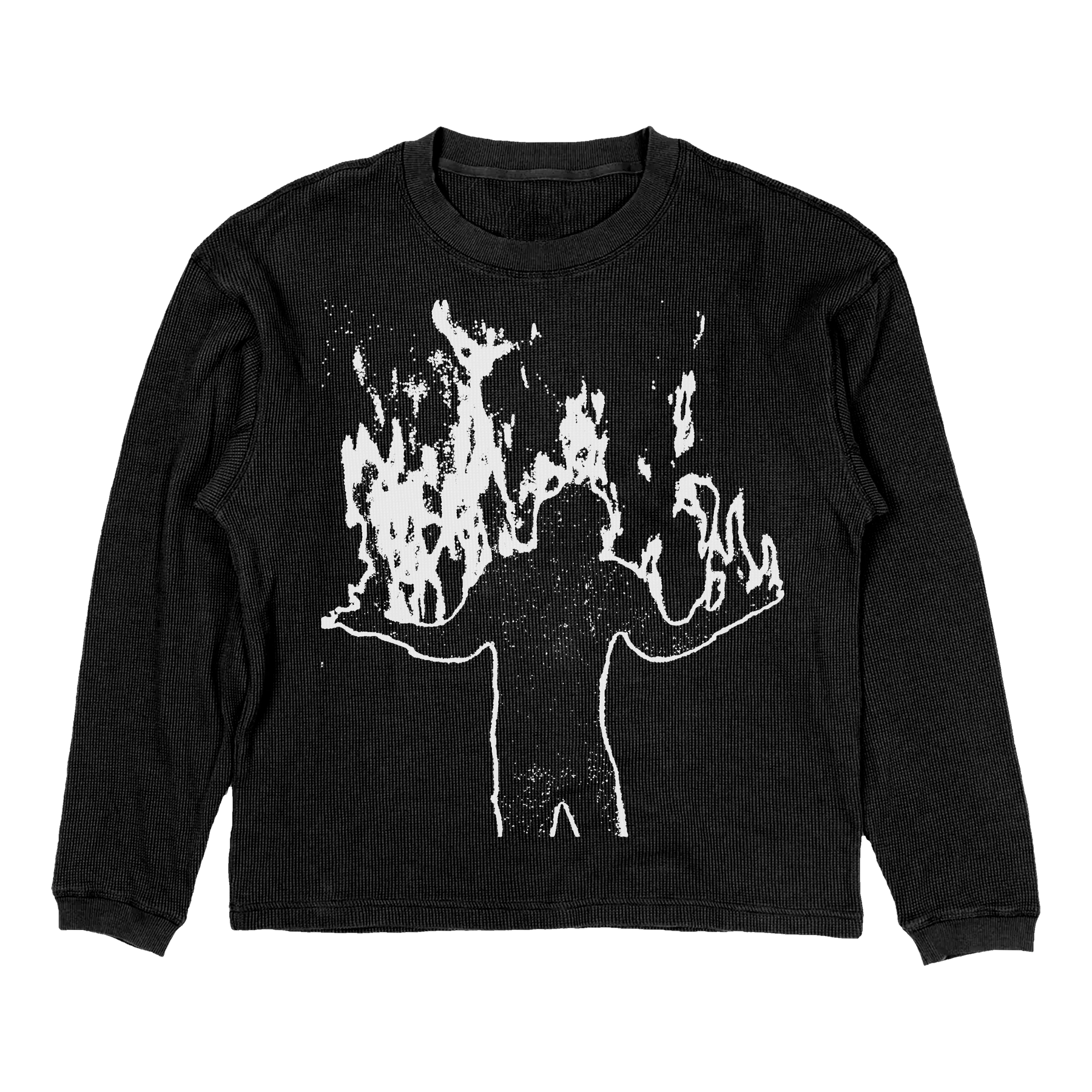 Burning Thermal - Black - Front