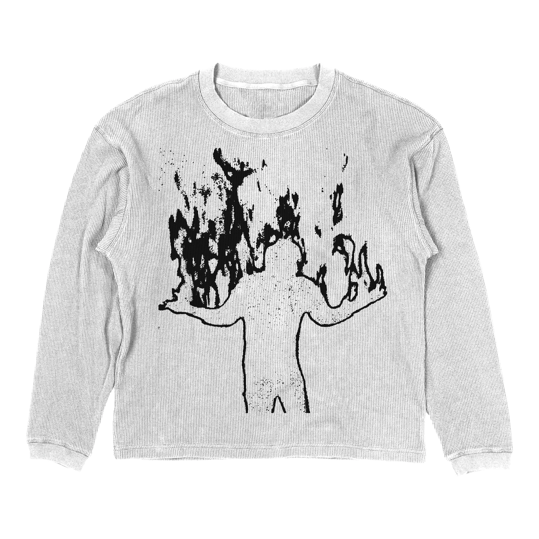 Burning Thermal - White - Front