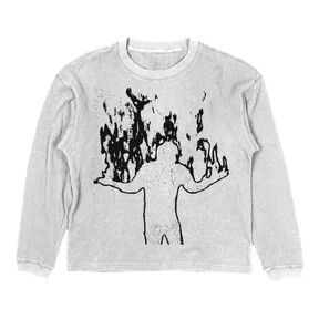 Burning Thermal - White - Front