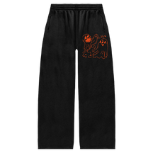 Casper Baggy Sweatpants - Black - Front