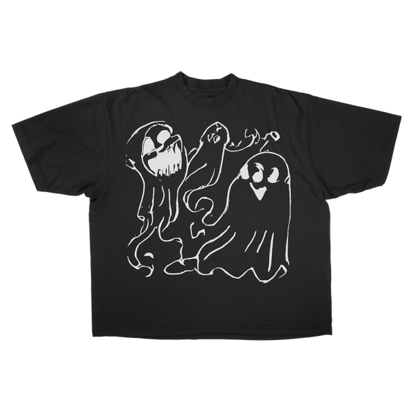 Casper Drop Tee - Black - Front