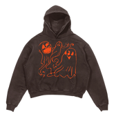 Casper Hoodie - Brown - Front