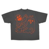 Casper Baggy Tee - Grey - Front