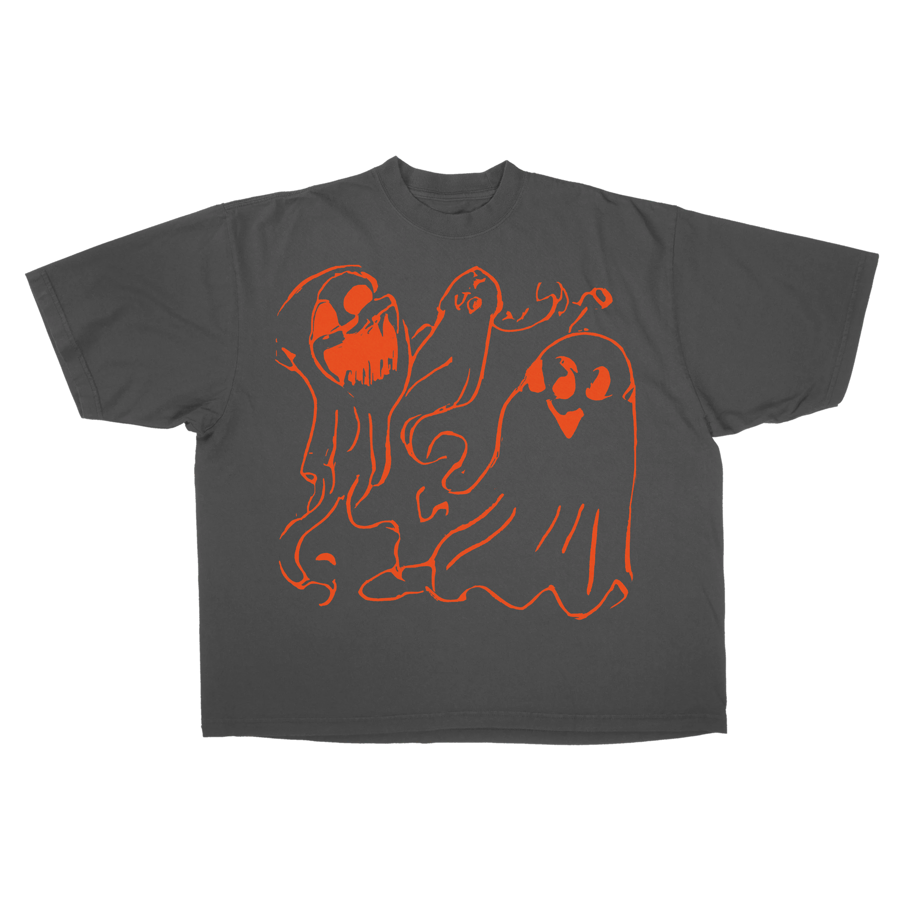 Casper Drop Tee - Grey - Front